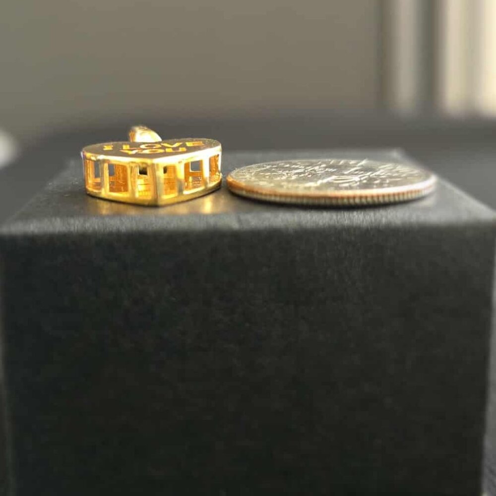 I LOVE YOU pendant - Picture 8 of 16